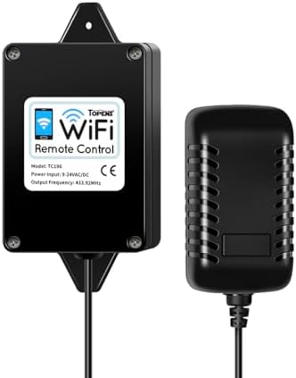 TOPENS TC196 Tuya Smart WiFi Bluetooth Gate Opener Controller for Swing Sliding Gates - App Remote iOS Android Compatibl