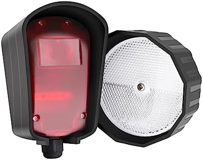 TOPENS TRF3 Retro-Reflective Photocell Sensor for Swing Sliding Gate Openers - Safety Beam Outdoor Use