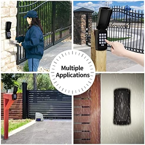 TOPENS TC188 Waterproof Digital Keypad for Gate Access - Universal Low-Voltage Keyless Entry