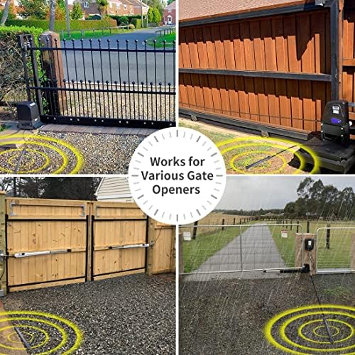 TOPENS TEW3 Vehicle Exit Sensor Wand for Gate Openers - Automatic Driveway Detection